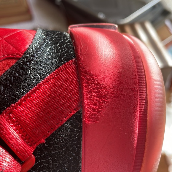 Red Nike Jordan’s with lots of life left. - Picture 6 of 13